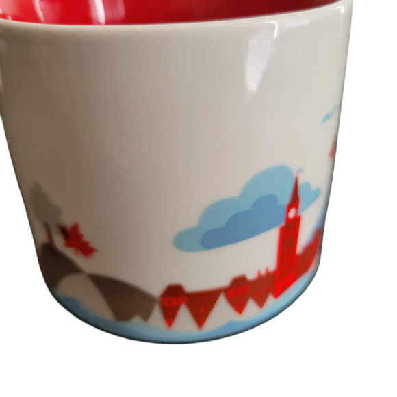 Starbucks "You Are Here Series" Las Vegas and Canada 14 oz Ceramic Mug Set of 2 - Picture 4 of 16